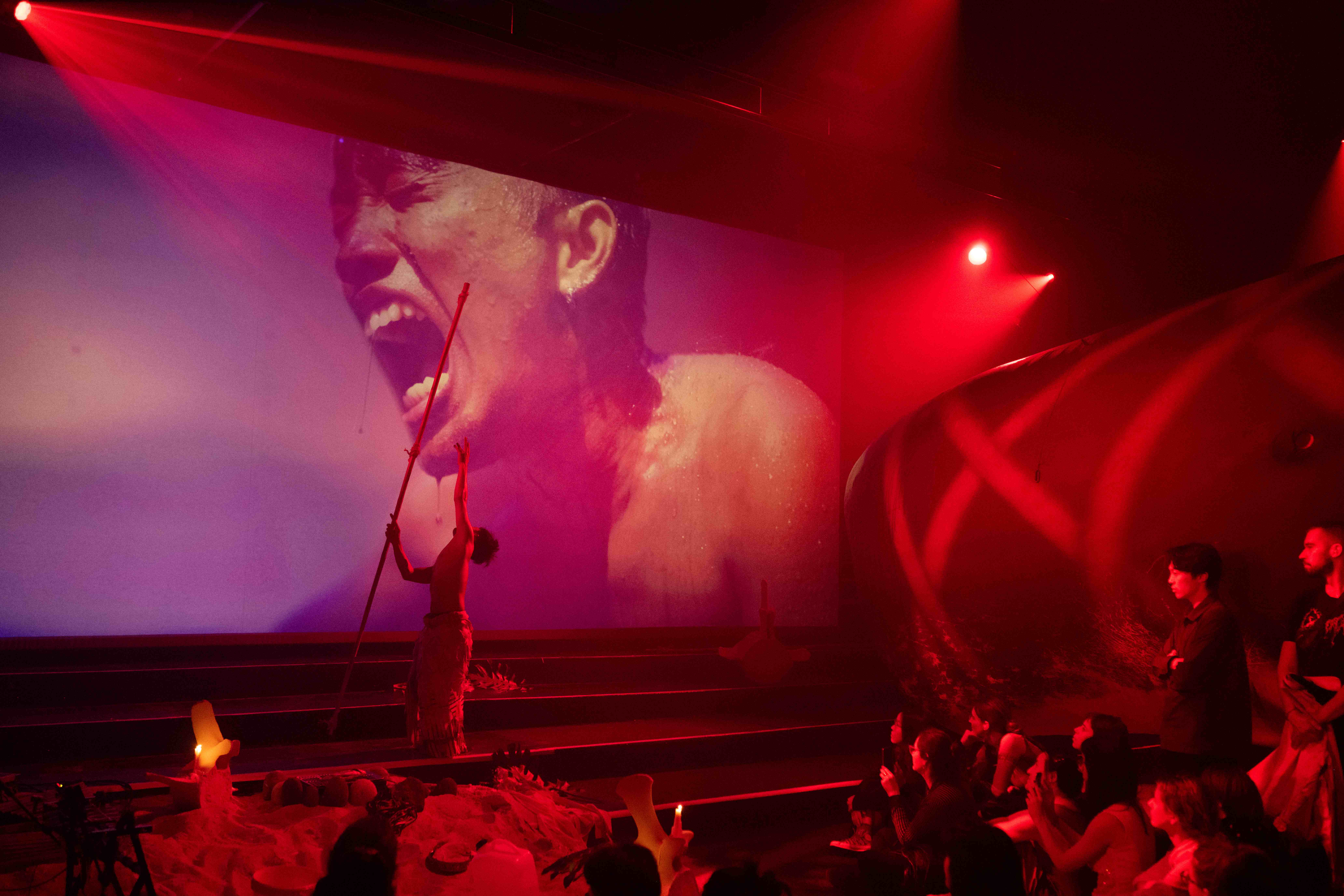 2026臺北藝術節/海籠/Ocean Cage - Tianzhuo Chen and Siko Setyanto - 5 May 2024 - HAU - Berlin © Camille Blake-126小